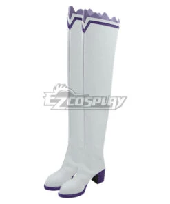 Re: Life In A Different World From Zero Emilia White Shoes Cosplay Boots -EZCOSPLAY SHOP coss0589 3 1