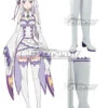 Re: Life In A Different World From Zero Emilia White Shoes Cosplay Boots -EZCOSPLAY SHOP coss0589 1