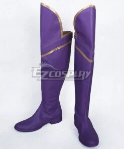 Snow White With The Red Hair/Kagami No Shirayukihime Kiki Seiran Purple Shoes Cosplay Boots 6 Snow White With The Red Hair/Kagami No Shirayukihime Kiki Seiran Purple Shoes Cosplay Boots -EZCOSPLAY SHOP coss0657 3 1