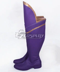 Snow White With The Red Hair/Kagami No Shirayukihime Kiki Seiran Purple Shoes Cosplay Boots 7 Snow White With The Red Hair/Kagami No Shirayukihime Kiki Seiran Purple Shoes Cosplay Boots -EZCOSPLAY SHOP coss0657 4 1