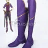 Snow White With The Red Hair/Kagami No Shirayukihime Kiki Seiran Purple Shoes Cosplay Boots -EZCOSPLAY SHOP coss0657 1