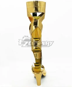 Panty And Stocking With Garterbelt Panty Gold Shoes Cosplay Boots -EZCOSPLAY SHOP coss0710 2