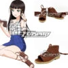 Love Live! Sunshine!! Kurosawa Dia Brown Cosplay Shoes -EZCOSPLAY SHOP coss0840 1