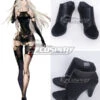 NieR: Automata YoRHa Type A No.2 A2 Black Cosplay Shoes -EZCOSPLAY SHOP coss0904
