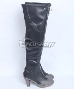NieR: Automata Operator 60 And Operator 210 Black Shoes Cosplay Boots -EZCOSPLAY SHOP coss1078 2