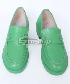 JoJo's Bizarre Adventure: Diamond Is Unbreakable Josuke Higashikata Green Cosplay Shoes -EZCOSPLAY SHOP coss1114 3