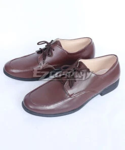 K Yatogami Kuroh Brown Cosplay Shoes -EZCOSPLAY SHOP coss1117 3