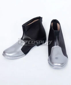 BlazBlue: Calamity Trigger Kagura Mutsuki Black And Gray Shoes Cosplay Shoes -EZCOSPLAY SHOP coss1118 2