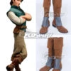 Disney Tangled Flynn Rider Brown Shoes Cosplay Boots -EZCOSPLAY SHOP coss1119
