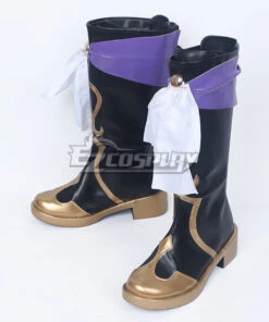 LoveLive!Sunshine!! Ohara Mari Black Shoes Cosplay Boots -EZCOSPLAY SHOP coss1168 4