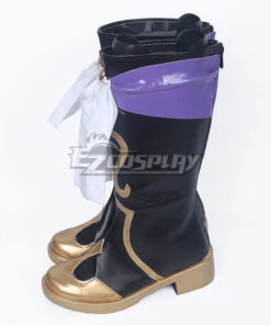 LoveLive!Sunshine!! Ohara Mari Black Shoes Cosplay Boots -EZCOSPLAY SHOP coss1168 5