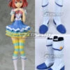 LoveLive! Sunshine!! Aqours Jumping Heart Kunikida Hanamaru White Shoes Cosplay Boots -EZCOSPLAY SHOP coss1230