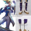 League Of Legends LOL Star Guardian Ezreal Purple Shoes Cosplay Boots -EZCOSPLAY SHOP coss1259 2