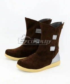 Star Wars The Last Jedi Rey Brown Shoes Cosplay Boots -EZCOSPLAY SHOP coss1288 3 1