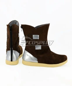 Star Wars The Last Jedi Rey Brown Shoes Cosplay Boots -EZCOSPLAY SHOP coss1288 4 1