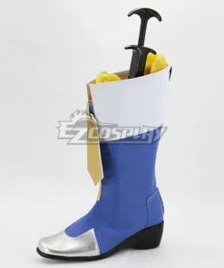 BlazBlue Alter Memory Noel Vermillion Blue Shoes Cosplay Boots -EZCOSPLAY SHOP coss1319 3