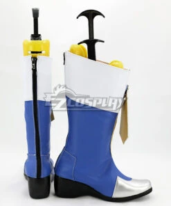 BlazBlue Alter Memory Noel Vermillion Blue Shoes Cosplay Boots -EZCOSPLAY SHOP coss1319 4
