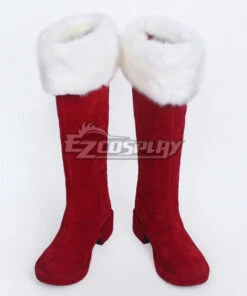 Himouto! Umaru-chan Umaru Doma Christmas Red Shoes Cosplay Boots -EZCOSPLAY SHOP coss138702