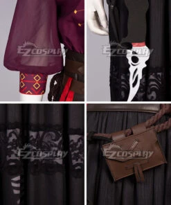 Critical Role Laudna Red Cosplay Costume -EZCOSPLAY SHOP critical role laudna cosplay costume 10