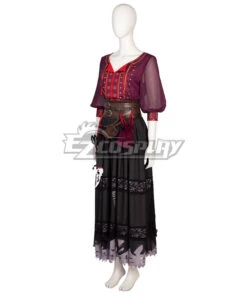 Critical Role Laudna Red Cosplay Costume -EZCOSPLAY SHOP critical role laudna cosplay costume 5