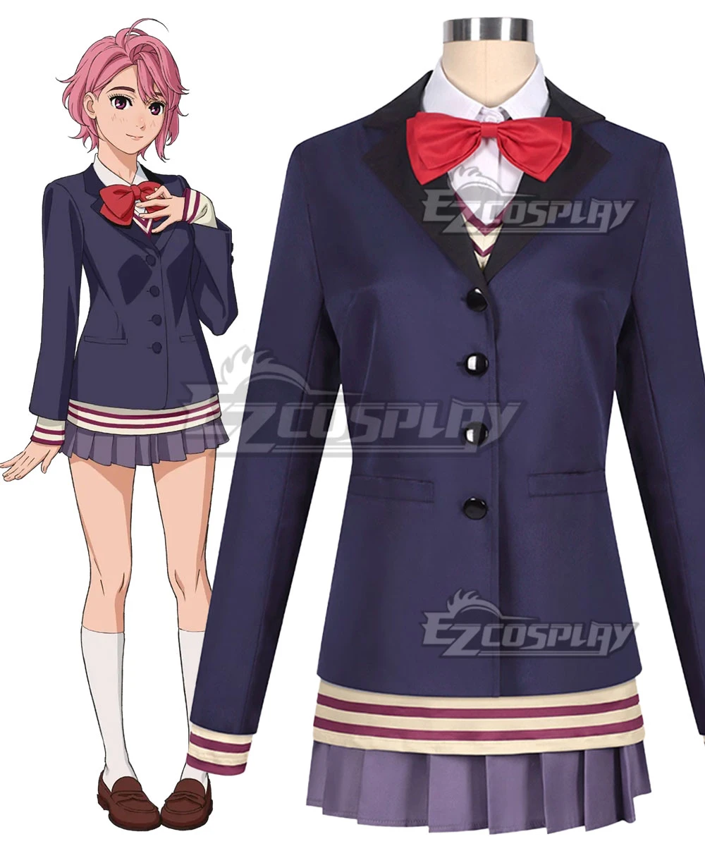 Dandadan Aira Shiratori Uniform Cosplay Costume 1 Dandadan Aira Shiratori Uniform Cosplay Costume