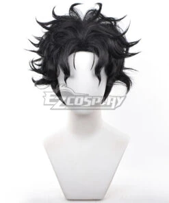 Dandadan Ken Takakura Black Cosplay Wig -EZCOSPLAY SHOP dandadan ken takakura black cosplay wig 2
