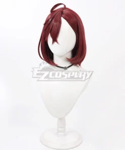 Dandadan Momo Ayase Red Brown Cosplay Wig -EZCOSPLAY SHOP dandadan momo ayase brown cosplay wig 3