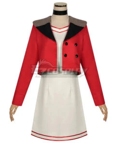 Dandadan Momo Ayase Red Cosplay Costume -EZCOSPLAY SHOP dandadan momo ayase red cosplay costume 2