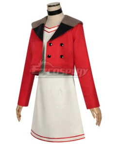 Dandadan Momo Ayase Red Cosplay Costume -EZCOSPLAY SHOP dandadan momo ayase red cosplay costume 3