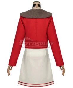 Dandadan Momo Ayase Red Cosplay Costume -EZCOSPLAY SHOP dandadan momo ayase red cosplay costume 4