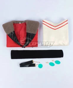 Dandadan Momo Ayase Red Cosplay Costume -EZCOSPLAY SHOP dandadan momo ayase red cosplay costume 6