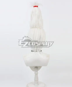 Dandadan Seiko Ayase White Cosplay Wig -EZCOSPLAY SHOP dandadan seiko ayase white cosplay 5