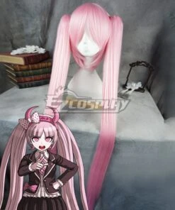 Danganronpa Kotoko Utsugi Pink Cosplay Wig