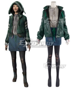Dead By Daylight Bunny Feng Min Halloween Green Cosplay Costume
