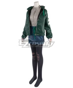 Dead By Daylight Bunny Feng Min Halloween Green Cosplay Costume -EZCOSPLAY SHOP dead by daylight bunny feng min halloween green cosplay costume 3