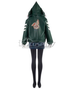 Dead By Daylight Bunny Feng Min Halloween Green Cosplay Costume -EZCOSPLAY SHOP dead by daylight bunny feng min halloween green cosplay costume 5