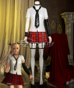 Dead Or Alive 6 Marie Rose White Cosplay Costume -EZCOSPLAY SHOP dead or alive 6 marie rose white cosplay 1