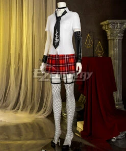 Dead Or Alive 6 Marie Rose White Cosplay Costume -EZCOSPLAY SHOP dead or alive 6 marie rose white cosplay 3