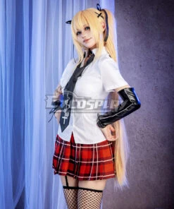 Dead Or Alive 6 Marie Rose White Cosplay Costume -EZCOSPLAY SHOP dead or alive 6 marie rose white cosplay costume 06
