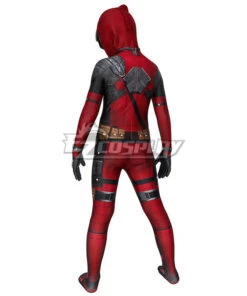 Kids Marvel Deadpool 2 Wade Wilson Zentai Jumpsuit Cosplay Costume -EZCOSPLAY SHOP deadpool 2 wade wilson zentai jumpsuit cosplay costume 3