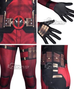 Deadpool 3 Wade Winston Wilson Child Jumpsuit Cosplay Costume -EZCOSPLAY SHOP deadpool 3 wade winston wilson child jumpsuit cosplay costume 7