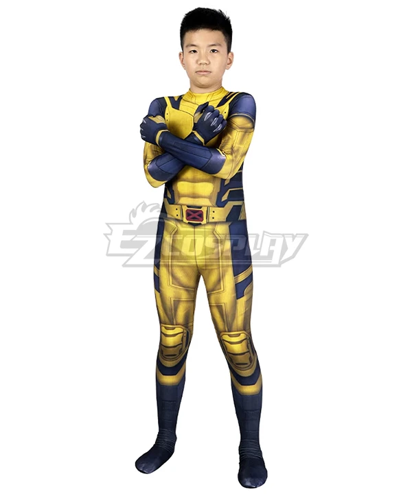 Deadpool 3 Wolverine Child Jumpsuit Cosplay Costume 3 Deadpool 3 Wolverine Child Jumpsuit Cosplay Costume - Image 3