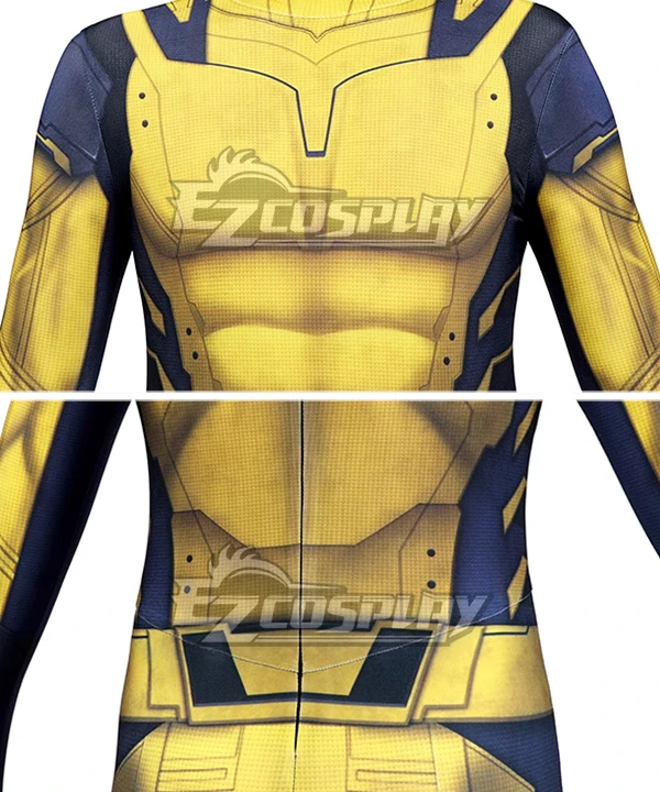 Deadpool 3 Wolverine Child Jumpsuit Cosplay Costume 5 Deadpool 3 Wolverine Child Jumpsuit Cosplay Costume - Image 5