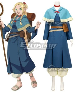 Delicious In Dungeon Marcille Cosplay Costume -EZCOSPLAY SHOP delicious in dungeon marcille cosplay costume 1