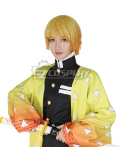Demon Slayer: Kimetsu No Yaiba Agatsuma Zenitsu Cosplay Costume -EZCOSPLAY SHOP demon slayer kimetsu no yaiba agatsuma zenitsu cosplay costume 13
