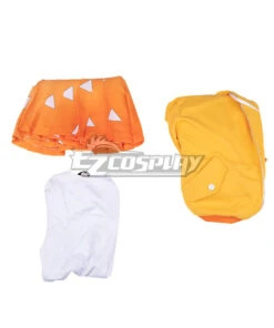Demon Slayer: Kimetsu No Yaiba Agatsuma Zenitsu Female CasualWear Cosplay Costume -EZCOSPLAY SHOP demon slayer kimetsu no yaiba agatsuma zenitsu female casual wear cosplay costume 11