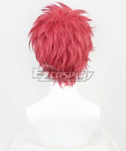 Demon Slayer: Kimetsu No Yaiba Akaza Komaji Red Cosplay Wig -EZCOSPLAY SHOP demon slayer kimetsu no yaiba akaza komaji red cosplay wig 4