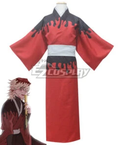 Demon Slayer: Kimetsu No Yaiba Douma Kimono Cosplay Costume