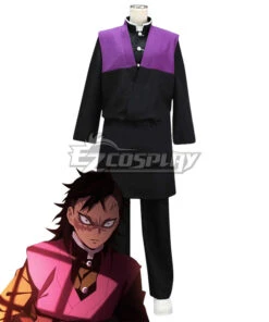 Demon Slayer: Kimetsu No Yaiba Genya Shinazugawa Cosplay Costume