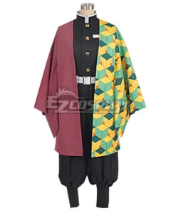 Demon Slayer: Kimetsu No Yaiba Giyuu Tomioka Cosplay Costume -EZCOSPLAY SHOP demon slayer kimetsu no yaiba giyuu tomioka cosplay costume 2